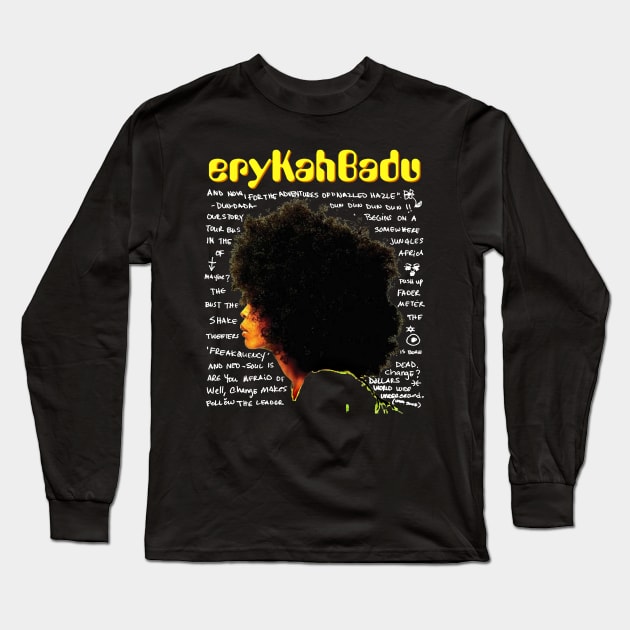 erykah badu Long Sleeve T-Shirt by RBGPEN